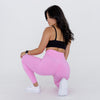 SIERRA - seamless scrunch leggings [Pink]