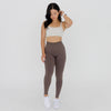 SIERRA - seamless scrunch leggings [Mocha]