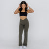 FLARE - seamless leggings [Khaki]