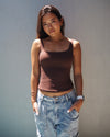 CLOUD - essential tank [Brown]