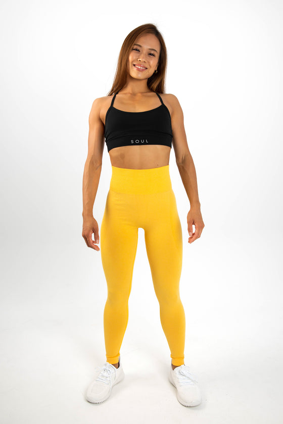 SCULPT - leggings [Yellow]