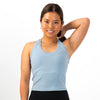 BASIC CROP TANK [Sky Blue]