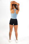 BASIC CROP TANK [Sky Blue]